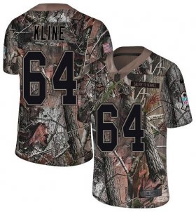 Wholesale Cheap Nike Vikings #64 Josh Kline Camo Men\'s Stitched NFL Limited Rush Realtree Jersey