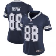 Wholesale Cheap Nike Cowboys #88 Michael Irvin Navy Blue Team Color Women's Stitched NFL Vapor Untouchable Limited Jersey