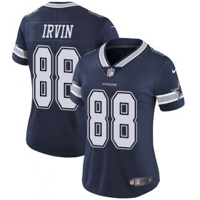 Wholesale Cheap Nike Cowboys #88 Michael Irvin Navy Blue Team Color Women\'s Stitched NFL Vapor Untouchable Limited Jersey