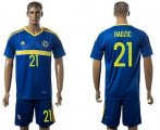 Wholesale Cheap Bosnia Herzegovina #21 Hardzic Home Soccer Country Jersey