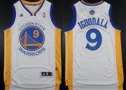 Wholesale Cheap Golden State Warriors #9 Andre Iguodala Revolution 30 Swingman White Jersey