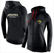 Wholesale Cheap Women's Nike Jacksonville Jaguars Full-Zip Performance Hoodie Black