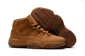 Wholesale Cheap Air Jordan 11 Wheat Ginger/Gum Yellow