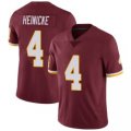 Wholesale Cheap Men's Taylor Heinicke Washington Football Team No.4 Limited Burgundy Color Vapor Untouchable Jersey