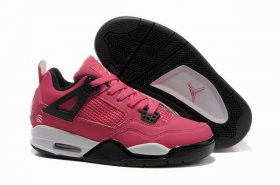 Wholesale Cheap Womens Air Jordan 4 Shoes Red/White