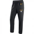 Wholesale Cheap Men's Pittsburgh Steelers Nike Black Circuit Sideline Performance Pants