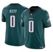 Cheap Men's Philadelphia Eagles #0 Bryce Huff Green 2024 F.U.S.E. Vapor Untouchable Limited Football Stitched Jersey