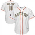 Wholesale Cheap Astros #16 Brian McCann White 2018 Gold Program Cool Base Stitched MLB Jersey