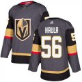 Wholesale Cheap Adidas Golden Knights #56 Erik Haula Grey Home Authentic Stitched Youth NHL Jersey