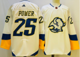 Cheap Men's Buffalo Sabres #25 Owen Power White 2022 Reverse Retro Authentic Jersey