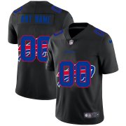 Wholesale Cheap Buffalo Bills Custom Men's Nike Team Logo Dual Overlap Limited NFL Jersey Black