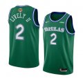 Cheap Men's Dallas Mavericks #2 Dereck Lively II Green 2024 Finals Classic Edition Stitched Basketball Jersey