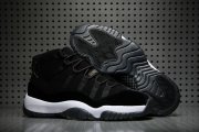 Wholesale Cheap Women's Jordan 11 Retro Shoes Black White