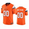 Cheap Youth Denver Broncos Active Player Custom Orange 2024 F.U.S.E. Vapor Limited Football Stitched Jersey