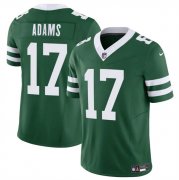 Cheap Men's New York Jets #17 Davante Adams Green 2024 F.U.S.E. Throwback Limited Football Stitched Jersey