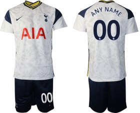 Wholesale Cheap Men 2020-2021 club Tottenham Hotspur home customized white Soccer Jerseys