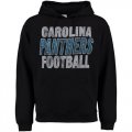 Wholesale Cheap Carolina Panthers Junk Food Kickoff Pullover Hoodie Black