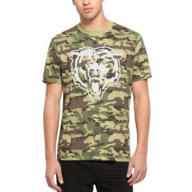 Wholesale Cheap Men\'s Chicago Bears \'47 Camo Alpha T-Shirt