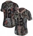 Wholesale Cheap Nike Bills #12 Jim Kelly Camo Women's Stitched NFL Limited Rush Realtree Jersey