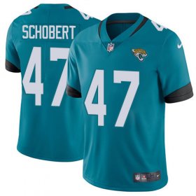 Wholesale Cheap Nike Jaguars #47 Joe Schobert Teal Green Alternate Men\'s Stitched NFL Vapor Untouchable Limited Jersey