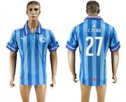 Wholesale Cheap Guadalajara #27 C.Pena Blue Soccer Club Jersey