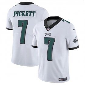 Cheap Men\'s Philadelphia Eagles #7 Kenny Pickett White Vapor Untouchable Limited Football Stitched Jersey