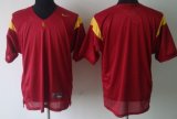 Wholesale Cheap USC Trojans Blank Red Jersey