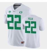 Wholesale Cheap Men Oregon Ducks Darrian Felix Game White College Football Jersey