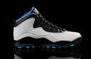 Wholesale Cheap Air Jordan 10 Retro New releases Shoes white/black-blue