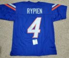 Wholesale Mens Boise State Broncos #4 Brett Rypien Nike Royal College Football Jersey