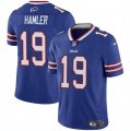 Cheap Men's Buffalo Bills #19 KJ Hamler Blue 2024 Vapor Untouchable Limited Stitched Football Jersey