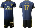 Wholesale Cheap Arsenal #17 Iwobi Third Soccer Club Jersey