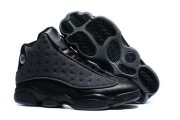 Wholesale Cheap Air Jordan 13 Wool All Black