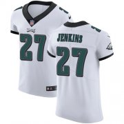 Wholesale Cheap Nike Eagles #27 Malcolm Jenkins White Men's Stitched NFL Vapor Untouchable Elite Jersey