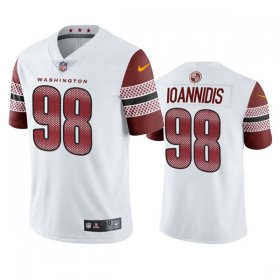 Wholesale Cheap Men\'s Washington Commanders #98 Matt Ioannidis White Vapor Untouchable Stitched Football Jersey