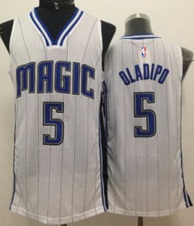 Wholesale Cheap Orlando Magic #5 Victor Oladipo White Swingman Jersey