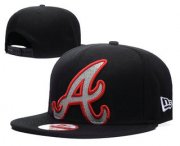 Wholesale Cheap MLB Atlanta Braves Snapback Ajustable Cap Hat GS 4