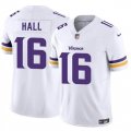 Cheap Men's Minnesota Vikings #16 Jaren Hall White 2023 F.U.S.E. Vapor Untouchable Limited Football Stitched Jersey