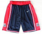 Wholesale Cheap 1992 Team USA Olympics Navy Blue Short