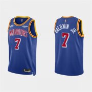 Wholesale Cheap Men's Golden State Warriors #7 Patrick Baldwin Jr. 2022 Royal Stitched Basketball Jersey