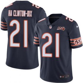 Wholesale Cheap Nike Bears #21 Ha Ha Clinton-Dix Navy Blue Team Color Men\'s 100th Season Stitched NFL Vapor Untouchable Limited Jersey