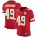 Wholesale Cheap Men's Kansas City Chiefs #49 Daniel Sorensen Team Color Vapor Untouchable Jersey - Limited Red