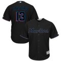 Wholesale Cheap Miami Marlins #13 Starlin Castro Majestic Alternate 2019 Cool Base Player Jersey Black