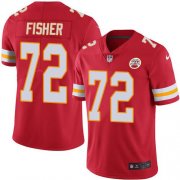 Wholesale Cheap Nike Chiefs #72 Eric Fisher Red Team Color Men's Stitched NFL Vapor Untouchable Limited Jersey