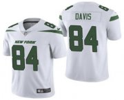 Wholesale Cheap Men's New York Jets #84 Corey Davis White 2021 Vapor Untouchable Stitched NFL Nike Limited Jersey