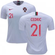 Wholesale Cheap Portugal #21 Cedric Away Soccer Country Jersey