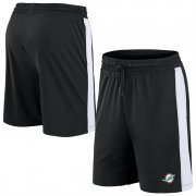 Wholesale Cheap Men's Miami Dolphins Black Performance Shorts