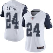 Wholesale Cheap Nike Cowboys #24 Chidobe Awuzie White Women's Stitched NFL Limited Rush Jersey