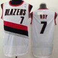 Wholesale Cheap Portland Trail Blazers #7 Brandon Roy White Swingman Jersey