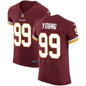 Wholesale Cheap Nike Redskins #99 Chase Young Burgundy Red Team Color Men\'s Stitched NFL Vapor Untouchable Elite Jersey